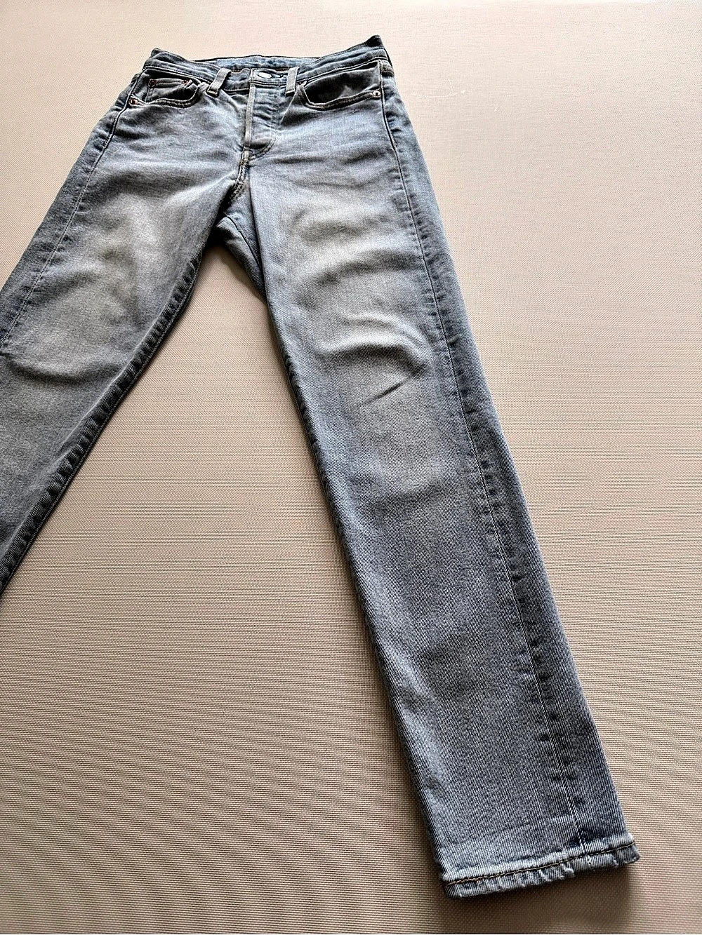 Levi's Women's Slim Jeans Waist 24 Light Blue